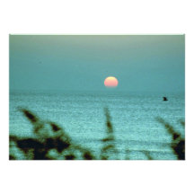 Beautiful Sunset: Virginia Beach, Virginia Personalized Invites