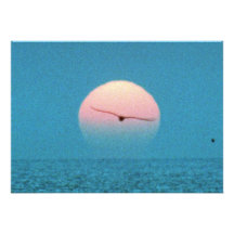 Beautiful Sunset: Virginia Beach, Virginia Personalized Invitations