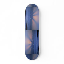 Beautiful Sunset: Virginia Beach, Virginia Custom Skate Board