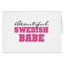 Beautiful Swedish Babe cards