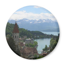 Beautiful Swiss Landscape magnets by Caiwilsh Beautiful Swiss Landscape magnets