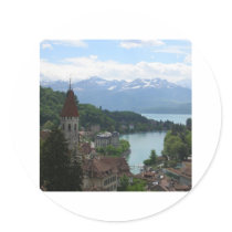 Beautiful Swiss Landscape stickers