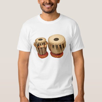 Beautiful Tabla Set Indian Percussion Instrument T-shirt