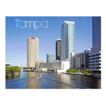 Beautiful Tampa, Florida Postcard
