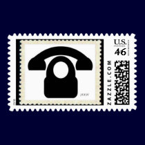 Beautiful Telephone Stamp Design