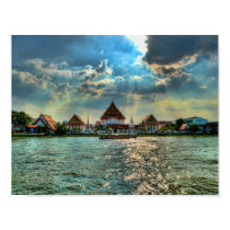 Beautiful Temples near Bangkok at dusk Posters - Poster