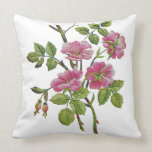 Beautiful Traditional Jacobean Crewel Embroidery Throw Pillows