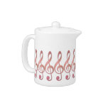 Beautiful Treble Clef Teapot teapots