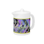 Beautiful Treble Clef Teapot teapots