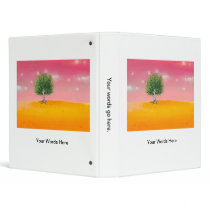 Beautiful tree landscape art original painting binder