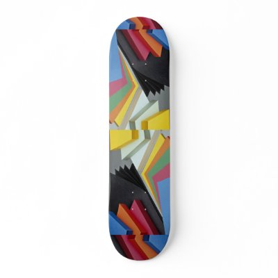 Beautiful Various colored cards Skateboard Deck by inspirelove