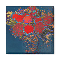 beautiful vase magnets