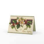 Beautiful Victorian Christmas Card