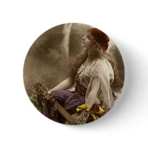 Beautiful Vintage Guitar Siren Button