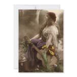 Beautiful Vintage Guitar Siren Invitation