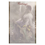 Beautiful Vintage Guitar Siren Stationery