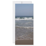 Beautiful waves rack card design