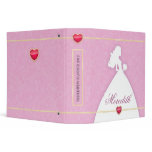 Beautiful Wedding Planner Binder in Pink