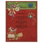 Beautiful, whimsical Christmas design Letterhead Template