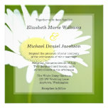Beautiful White Daisy Wedding Invitations