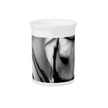 Beautiful white Horse head Pitchers