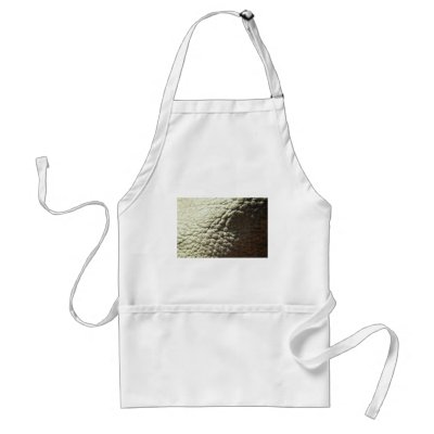 Beautiful White Leather Apron by inspirelove
