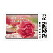 Beautiful Wishes for a Blessed & Wonderful Easter! Postage