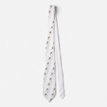 beautiful woman and bird necktie