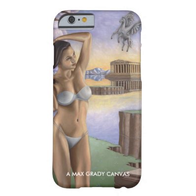 Beautiful Woman and Pegasus iPhone 6 Case