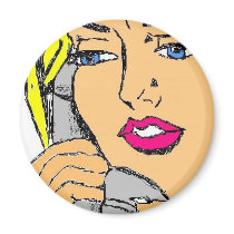 beautiful woman magnets