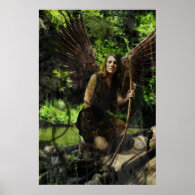 Beautiful Woods Fairy Poster
