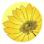 Beautiful Yellow flower Sticker