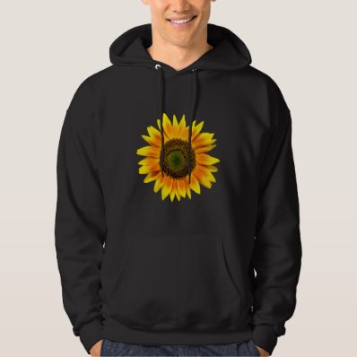 Beautiful yellow sunflower hoodie