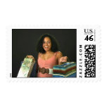 Beautiful Young Shopper Postage