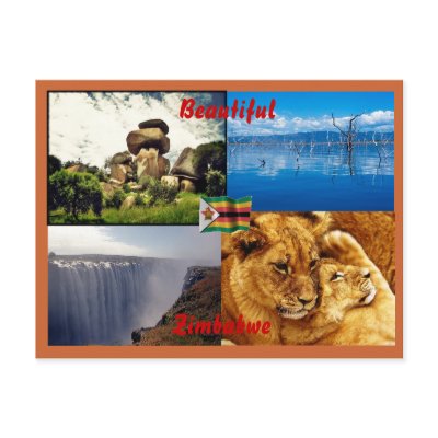 Beautiful Zimbabwe Postcard by Julieew