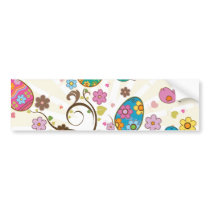 Beautifull East Eggs Design! Bumper Sticker