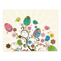 Beautifull East Eggs Design! Postcards
