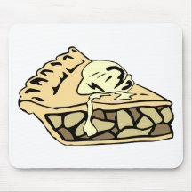 Beautifully creamy apple pie mouse mats