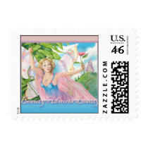 Beauty Admires Beauty Postage Stamp