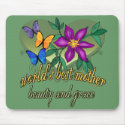 Beauty and Grace mousepads by DesignsOutOfMind Beauty and Grace mousepads