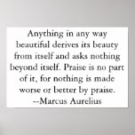Beauty and Praise Poster