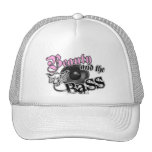 Beauty and the Bass girls EDM bass music logo hats