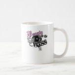 Beauty and the Bass girls EDM bass music logo mugs
