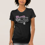 Beauty and the Bass girls EDM bass music logo t-shirts