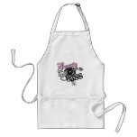 Beauty and the BASS Trance Electro techno Rave DJ aprons