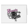 Beauty and the BASS Trance Electro techno Rave DJ Greeting Cards
