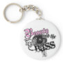 Beauty and the BASS Trance Electro techno Rave DJ Keychains