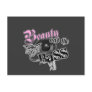 Beauty and the BASS Trance Electro techno Rave DJ Postcard