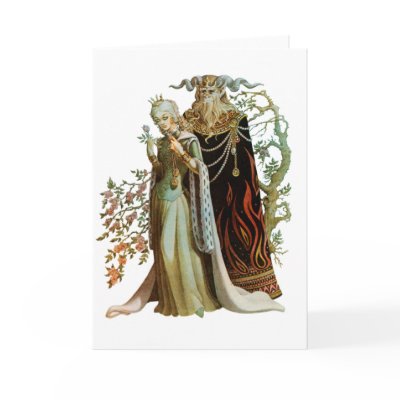 Beauty and the Beast Greeting Card by geo_barr
