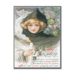 Beauty And The Goblins Vintage Postcard